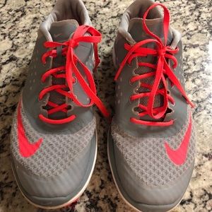 Grey Nike Tennis Shoes